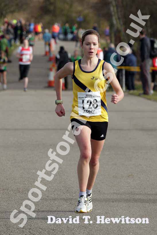 Angela Hibbs helping Jarrow to win the Royal Signal Relays.
